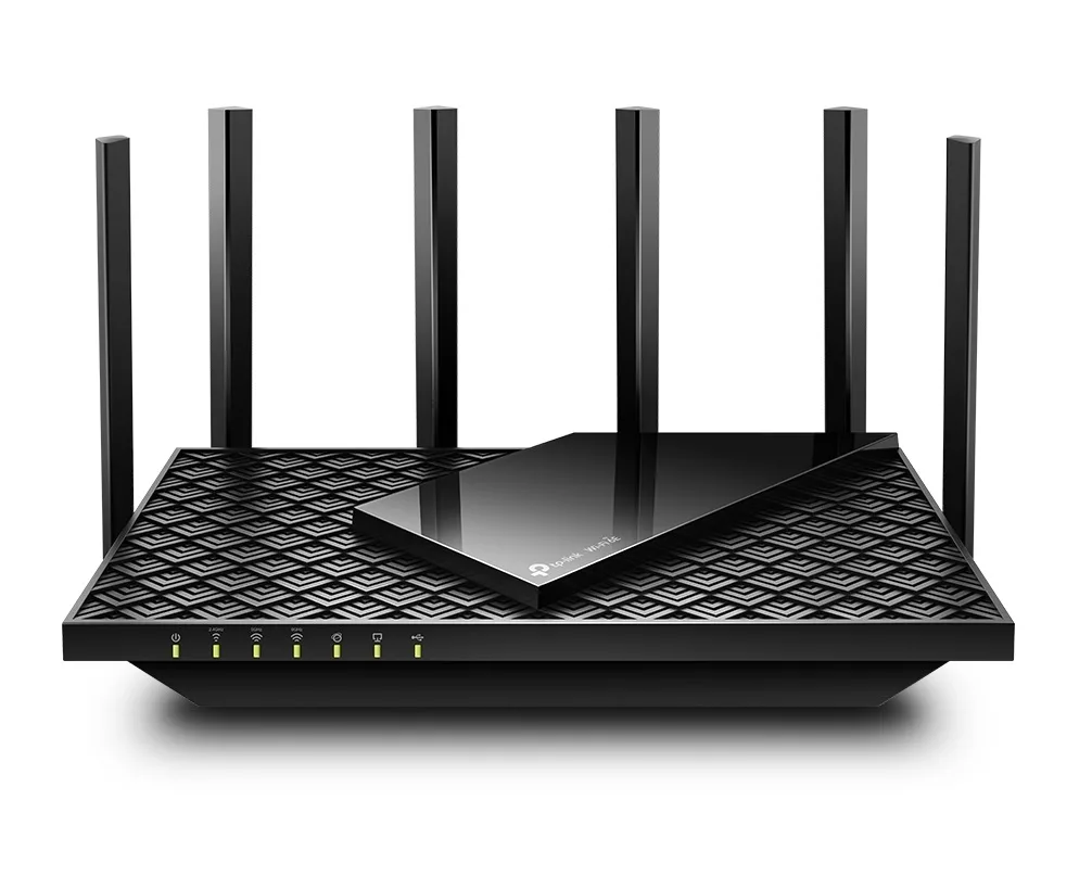 TP-Link TP-Link Archer AXE75 AXE5400 Tri-Band Wi-Fi 6E wireless router — product photo