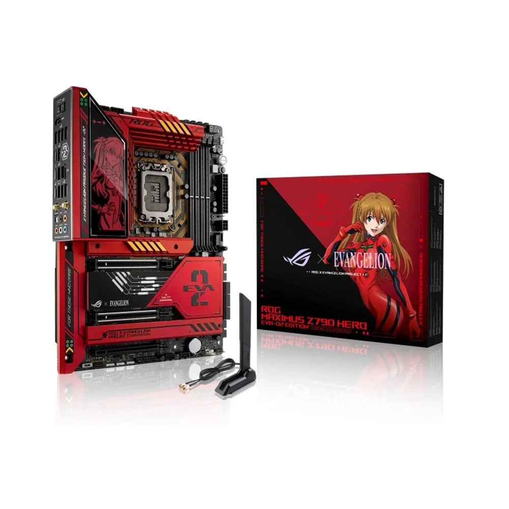 ASUS ASUS ROG MAXIMUS Z790 HERO EVA-02 Intel motherboard LGA 1700 DDR5 192GB ATX — product photo