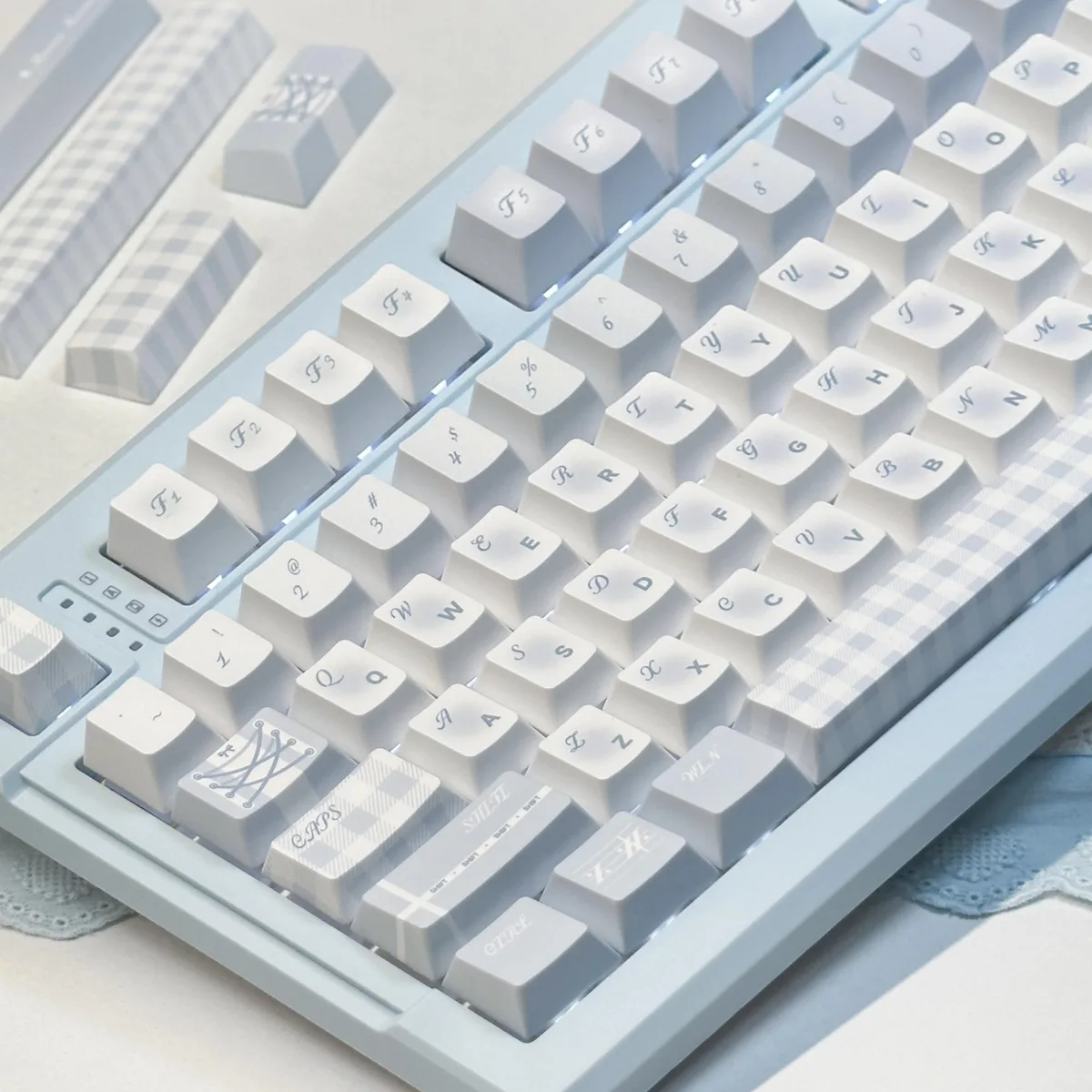 BFKK BFKK Monsoon Movement Keycaps Set 131 Keys Cherry Profile PBT Dye-Sublimation — product photo