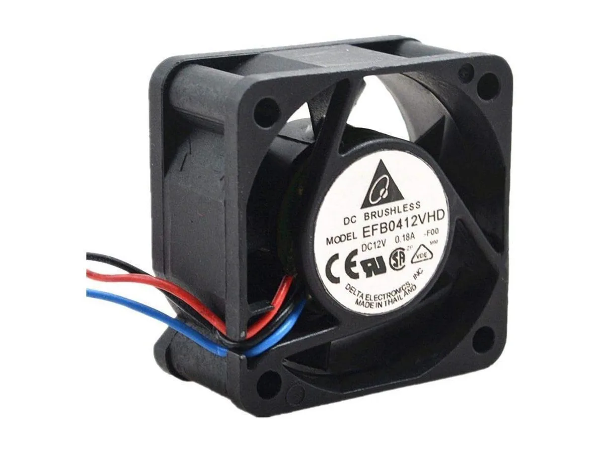 SXDOOL SXDOOL 40mm Case Fan Delta EFB0412VHD 12V .18A 3-pin — product photo