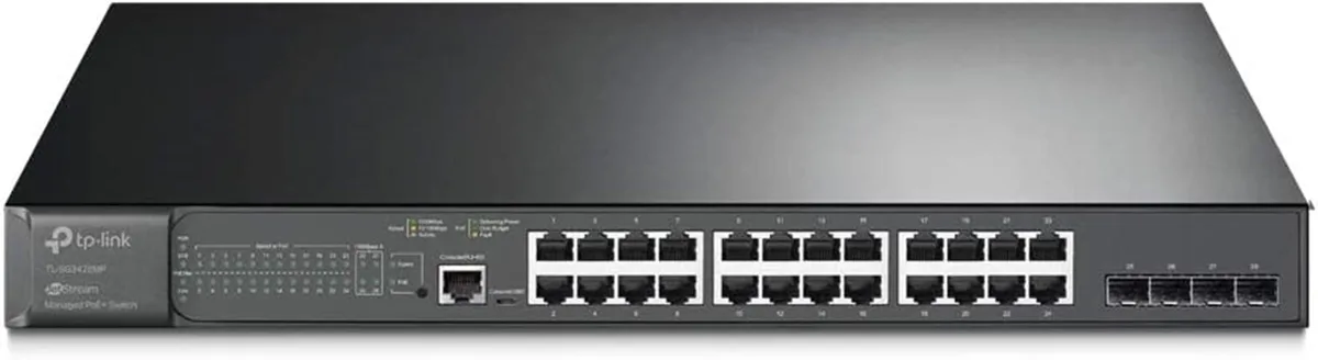 TP-Link TP-Link TL-SG3428MP 24-Port Gigabit L2+ Managed PoE+ Switch 384W 4 SFP — product photo