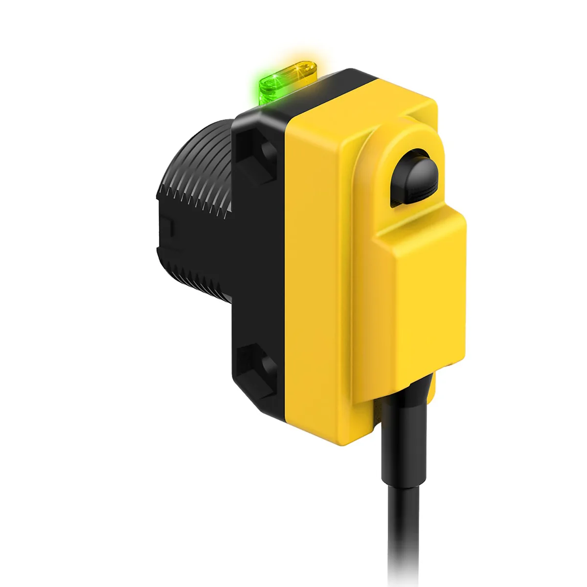 Banner Banner QS18EN6LPQ5 Photoelectric Sensor 3.5 m Range 10-30 V dc NPN M12 Connector IP67 electrician tool — product photo
