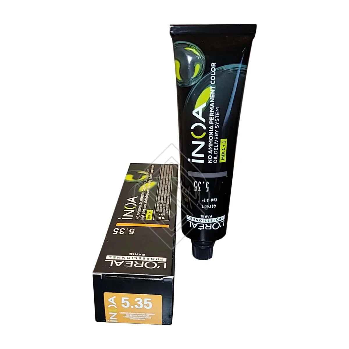 L'Oreal L'Oreal Inoa #5.35 Light Golden Mahogany Brown 60g hair care — product photo