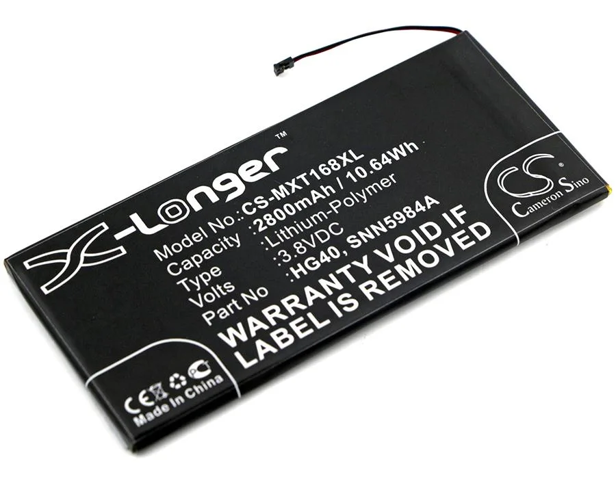 Cameron & Co Cameron & Co DS-CS-MXT168XL cell phone battery 2.8 Ah — product photo