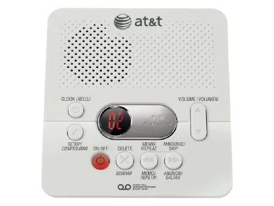 AT&T AT&T 1740 answering machine, 60 min recording — product photo