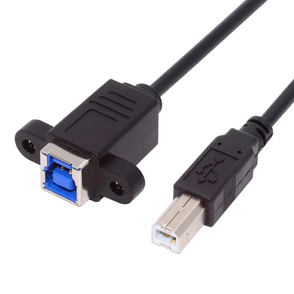 Fervit Fervit USB 3.0 Type-B Female to USB 2.0 Type-B Male Extension Cable 30cm — product photo