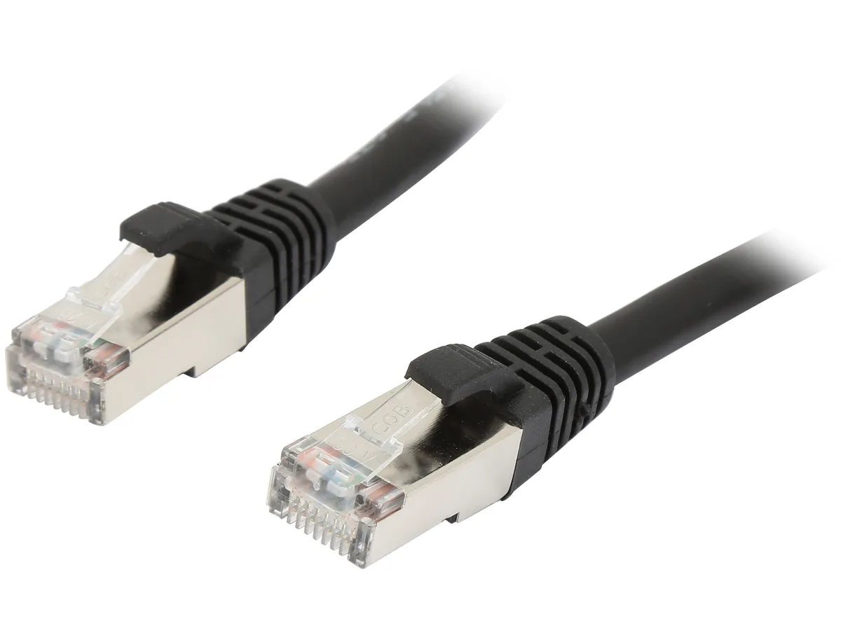 Cables To Go Cables To Go 28690 Cat5e network ethernet cable 3 ft black — product photo