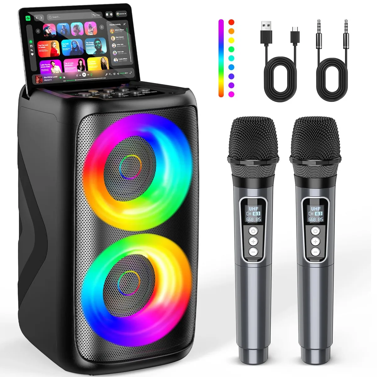 Delighkidz DM561 karaoke system 20W Bluetooth 5.3 — product photo