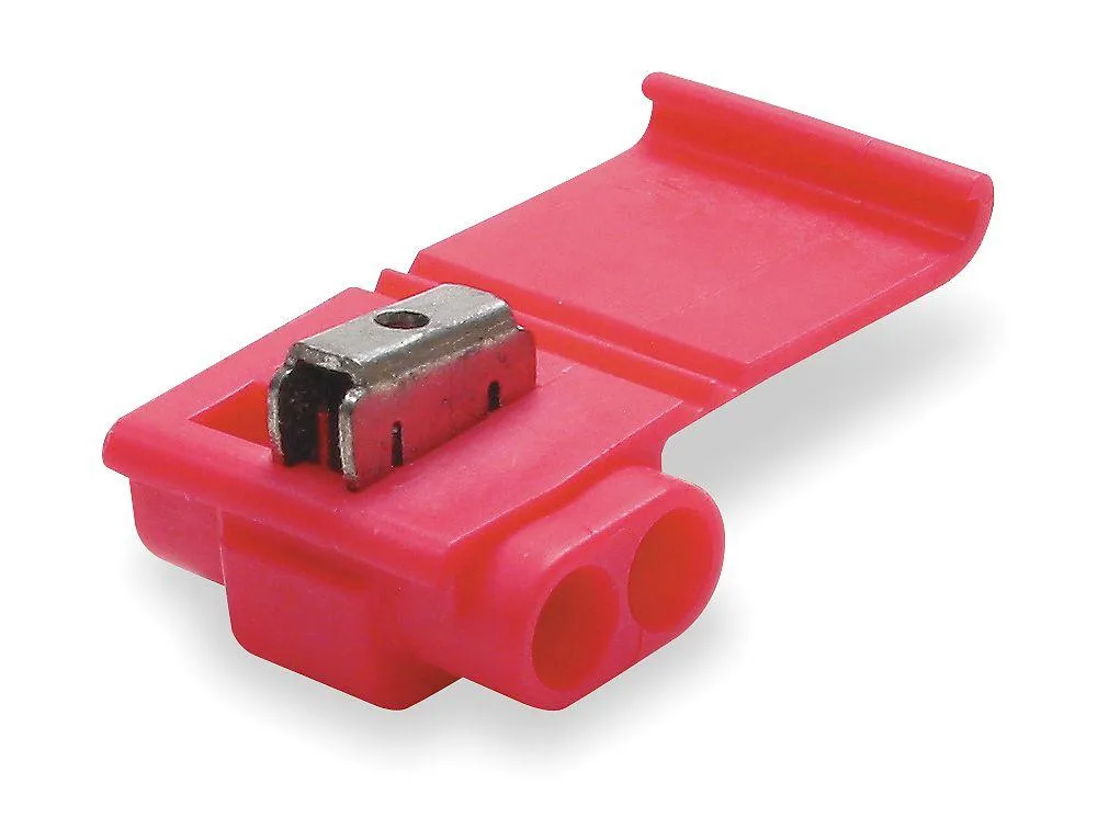 3M 3M 557 Displacement Connector Red 22-16AWG PK100 — product photo