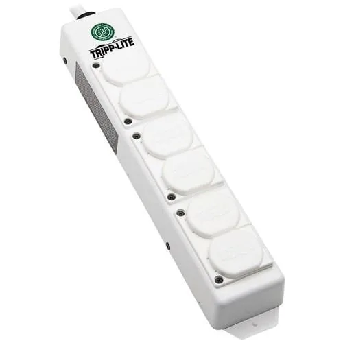 Tripp Lite Tripp Lite PS-606-HGDG medical power strip 6-outlet 6ft cord — product photo