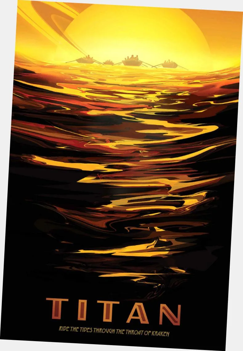 Western Graphic Western Graphic Titan Ride The Tides Poster 24x36in — product photo