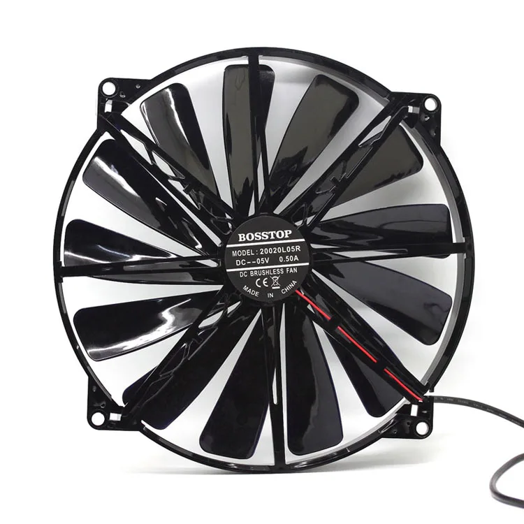 SXDOOL SXDOOL 200mm 5V USB case fan 20020L05R 18 dB — product photo