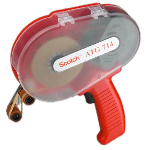 3M 3M Scotch 714 ATG Adhesive Applicator Red 1/4" tape 60 yards — product photo