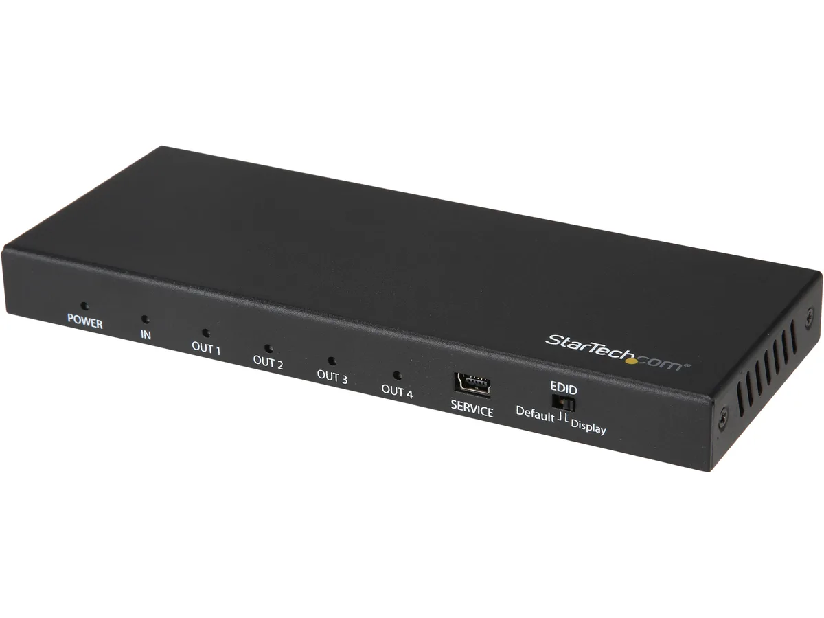 STARTECH STARTECH ST124HD202 4-Port HDMI 2.0 Video Splitter 4K 60Hz — product photo