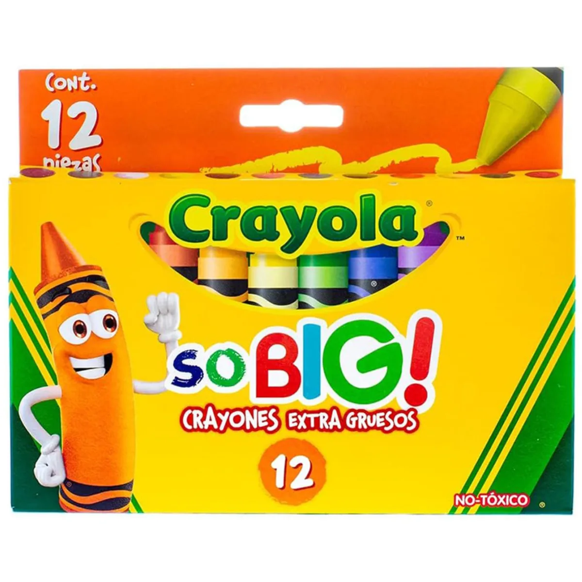 Crayola So Big extra jumbo crayons in assorted colours