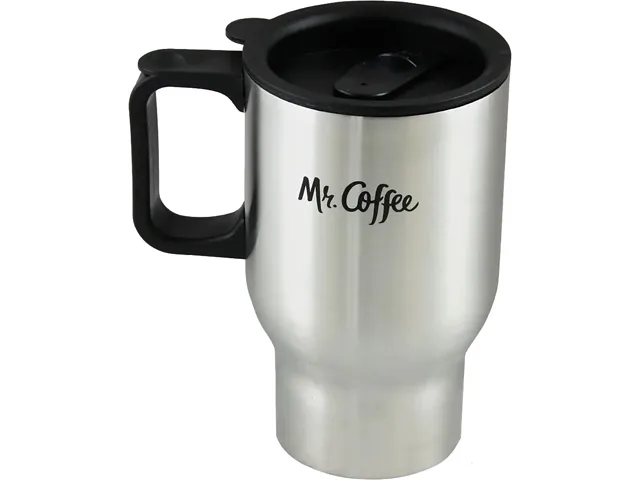 MR. COFFEE MR. COFFEE 72793.02 15 oz Stainless Steel Travel Mug drinkware — product photo