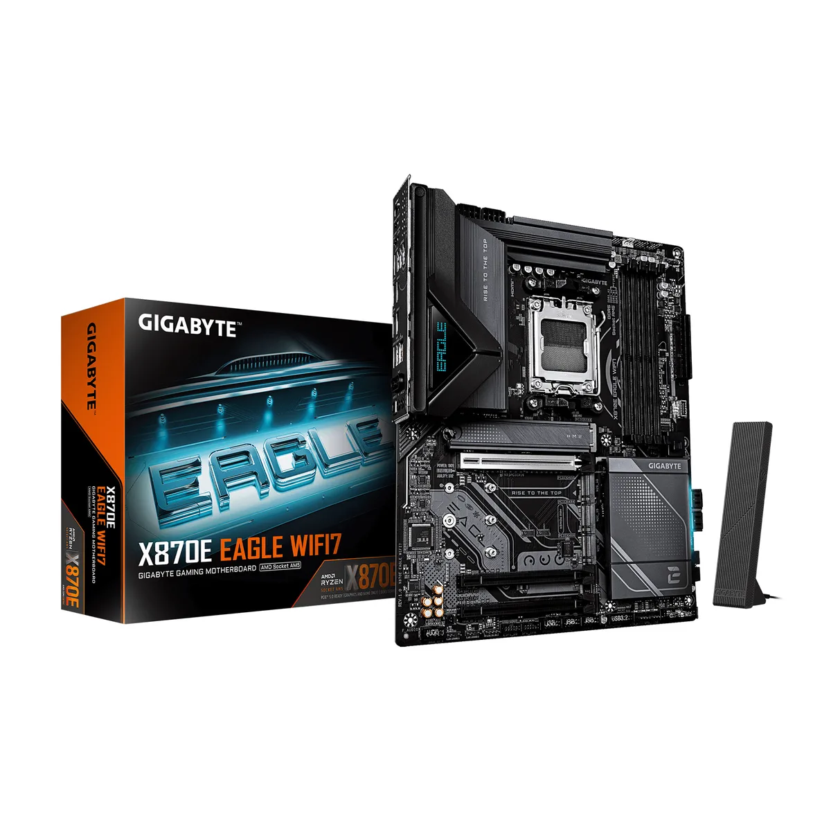 GIGABYTE GIGABYTE X870E EAGLE WIFI7 AMD motherboard — product photo