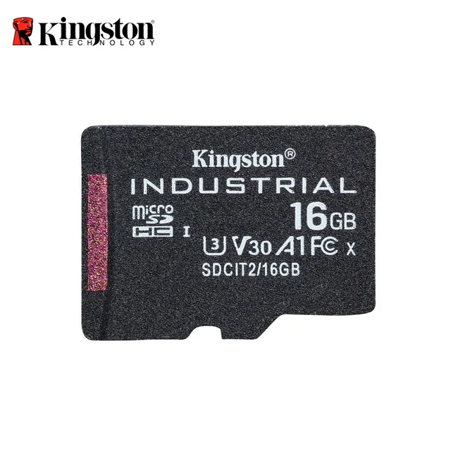 Kingston Technology Corp. Kingston Industrial microSD UHS-I U3 V30 A1 16GB with Adapter — product photo