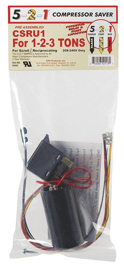 Small rectangular box with wires and mounting hardware
