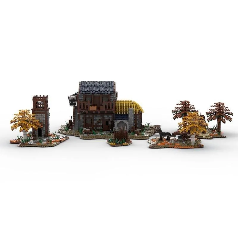 ZITIANYOUBUILD ZITIANYOUBUILD MOC-43257 Medieval Court Resort 5978 Parts — product photo