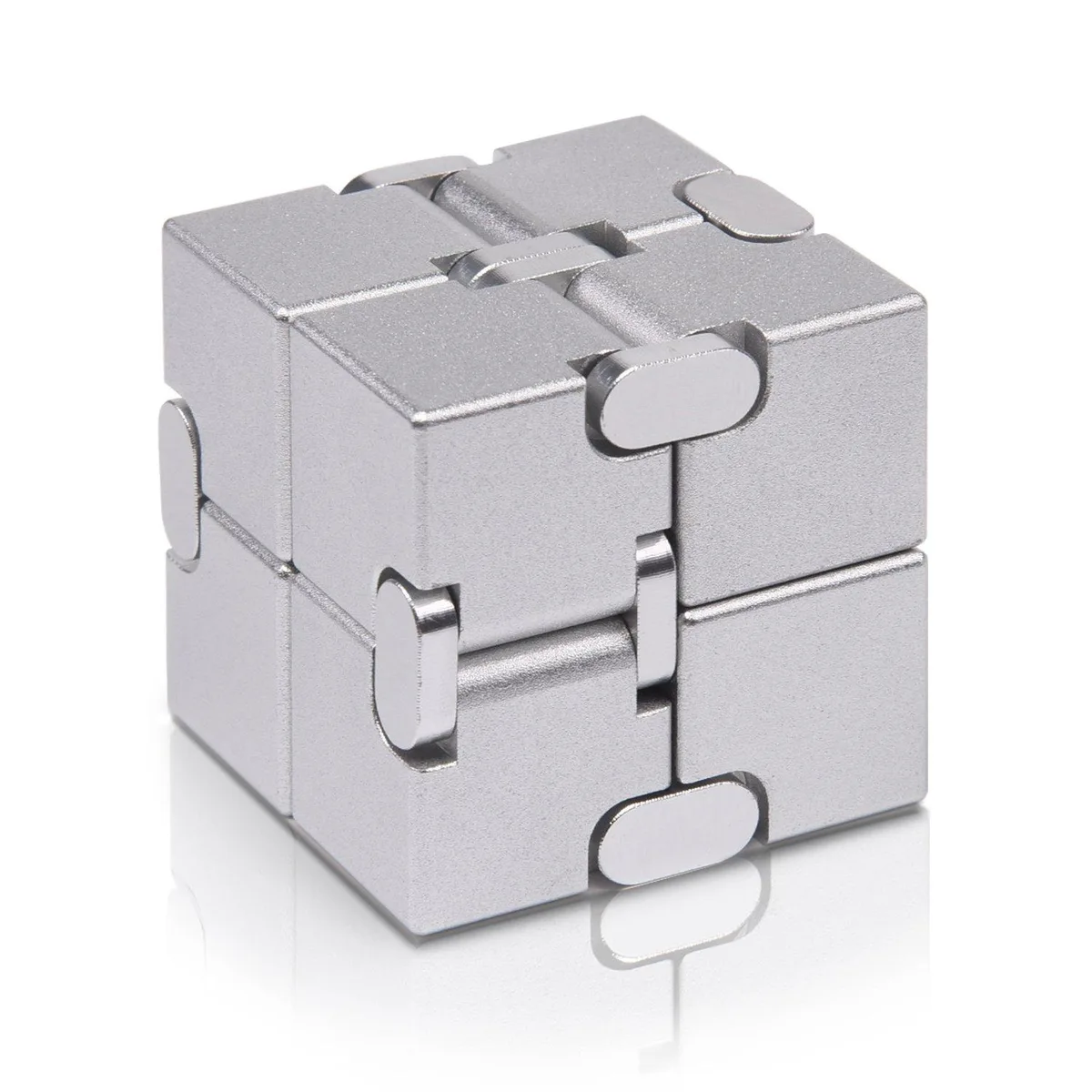 JOEYANK Metal Infinity Cube Prime Educational Toy — product photo