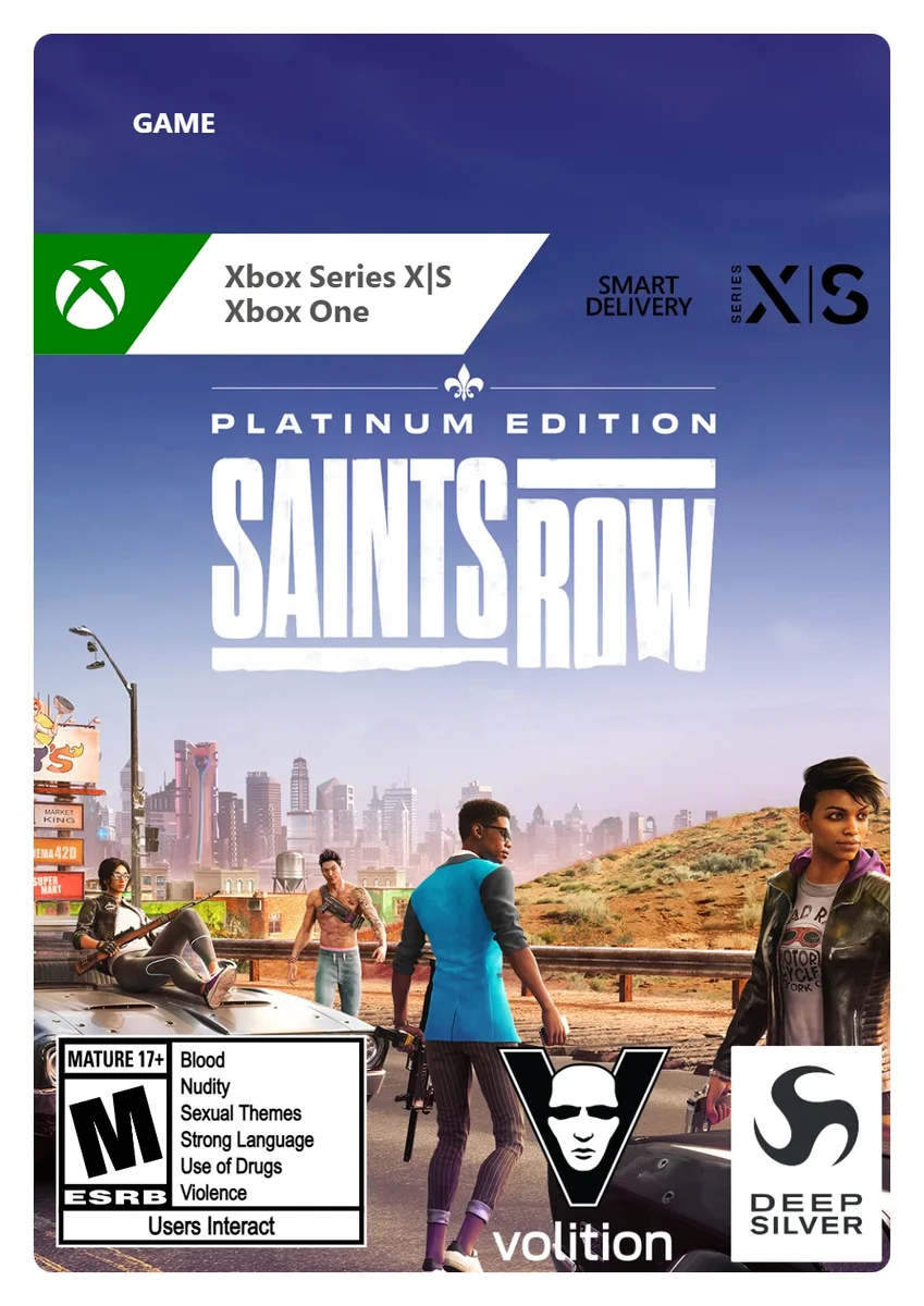 Deep Silver Inc. Deep Silver Inc. G3Q-01261 Saints Row Platinum Edition downloadable game — product photo