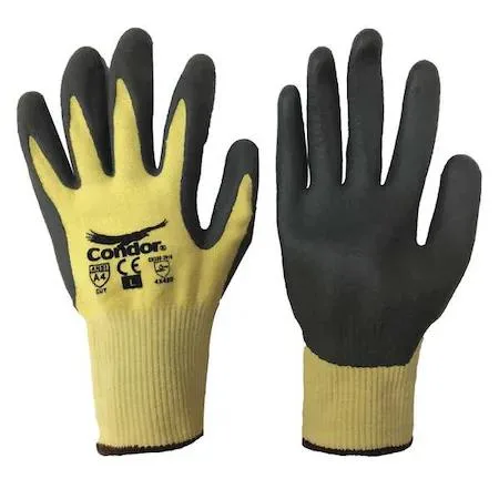Condor Condor 21AH88 Cut-Resistant Coated Gloves A4 Dipped Nitrile Foam — product photo