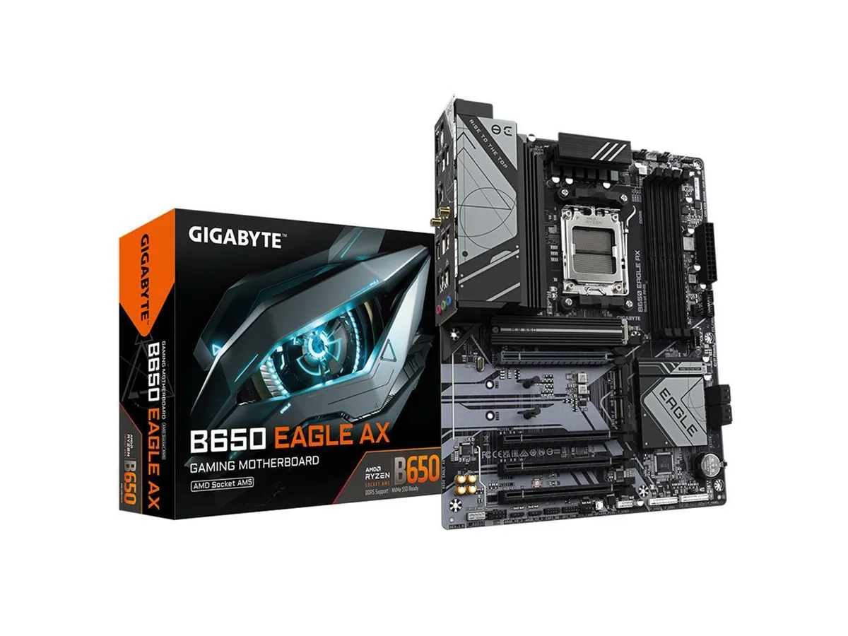 GIGABYTE GIGABYTE B650 EAGLE AX AM5 LGA 1718 AMD motherboard — product photo