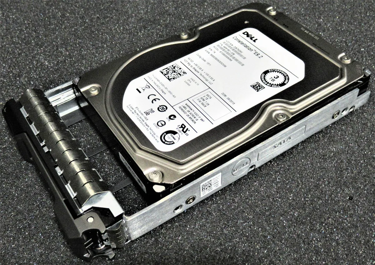 DELL DELL ST33000650NS Constellation 3TB 7200RPM 64MB 3.5" SATA internal hard drive — product photo