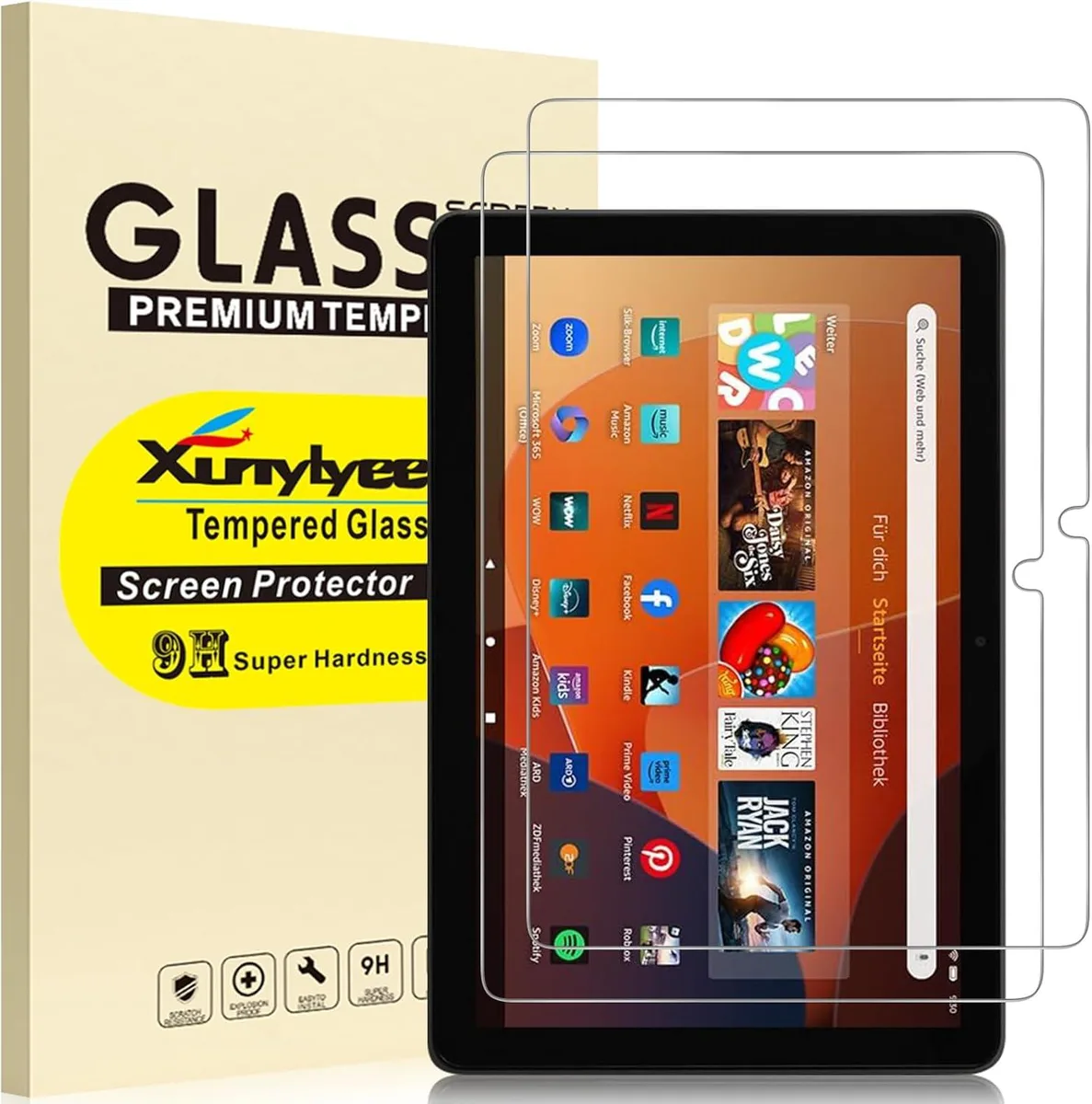 Leelbox Leelbox 2 Pack Screen Protector 10.1 inch 2021 2023 — product photo