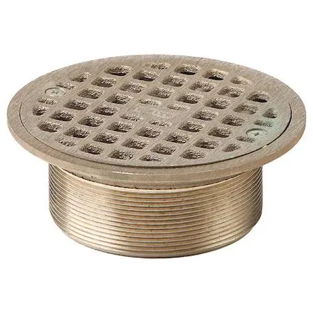 Jr Smith Jr Smith A06NB Round Commercial Grate Nickel Bronze 3-3/4 in — product photo