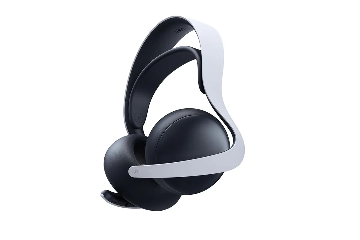 PlayStation PlayStation 1000038059 PULSE Elite Wireless Headset White ps5 accessory — product photo