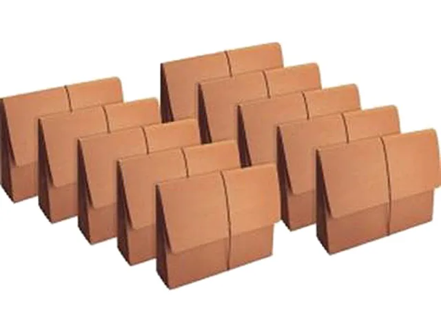 Business Source Business Source 26575BX Accordion Wallets 10 Pack 12-3/8"x10 — product photo