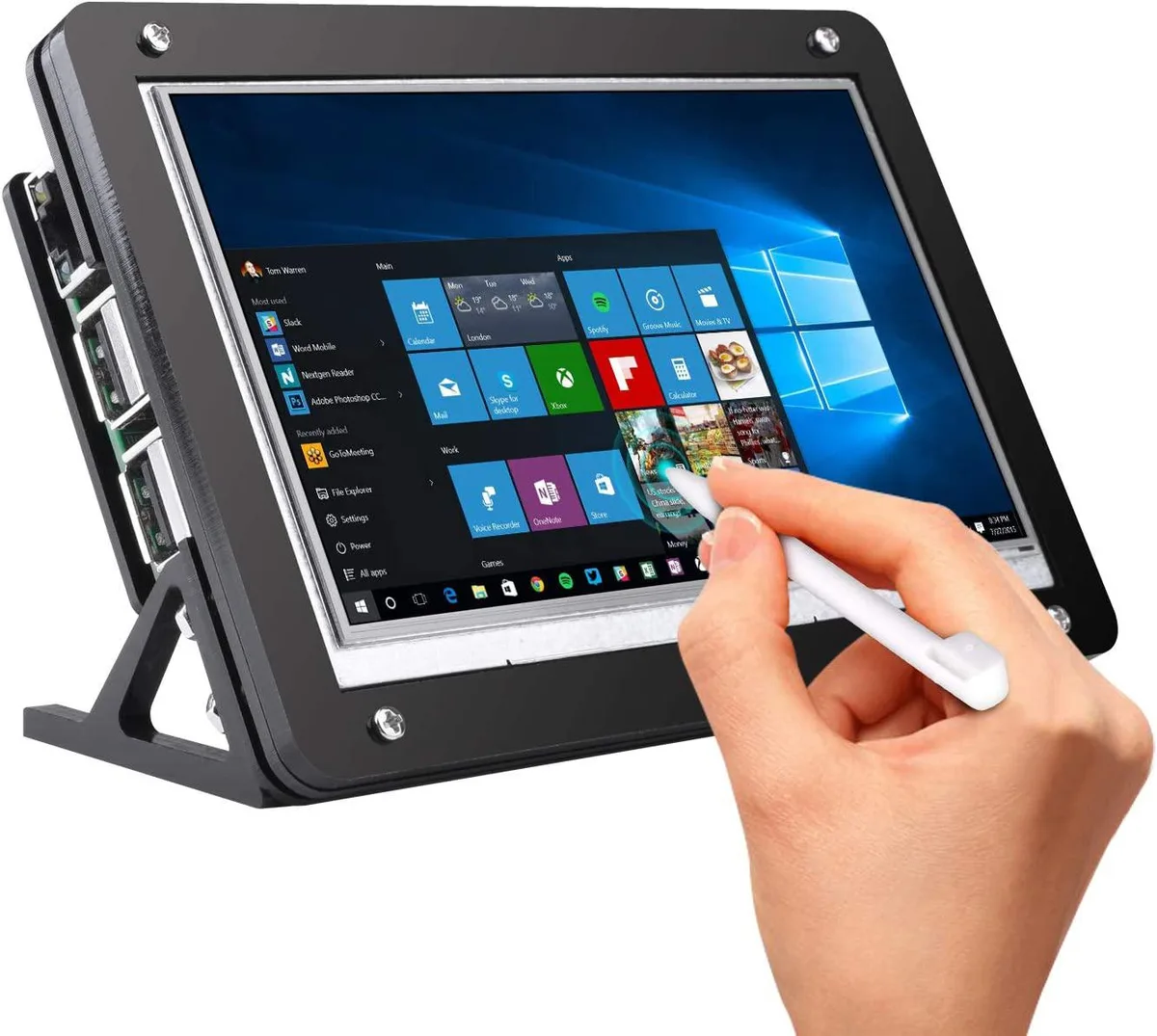 WaveShare WaveShare 5 inch Resistive Touch Portable Monitor 800x480 with Case — product photo
