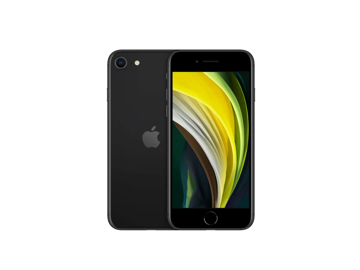Apple Apple iPhone SE 2020 64GB Black Grade B+ cell phones - unlocked — product photo