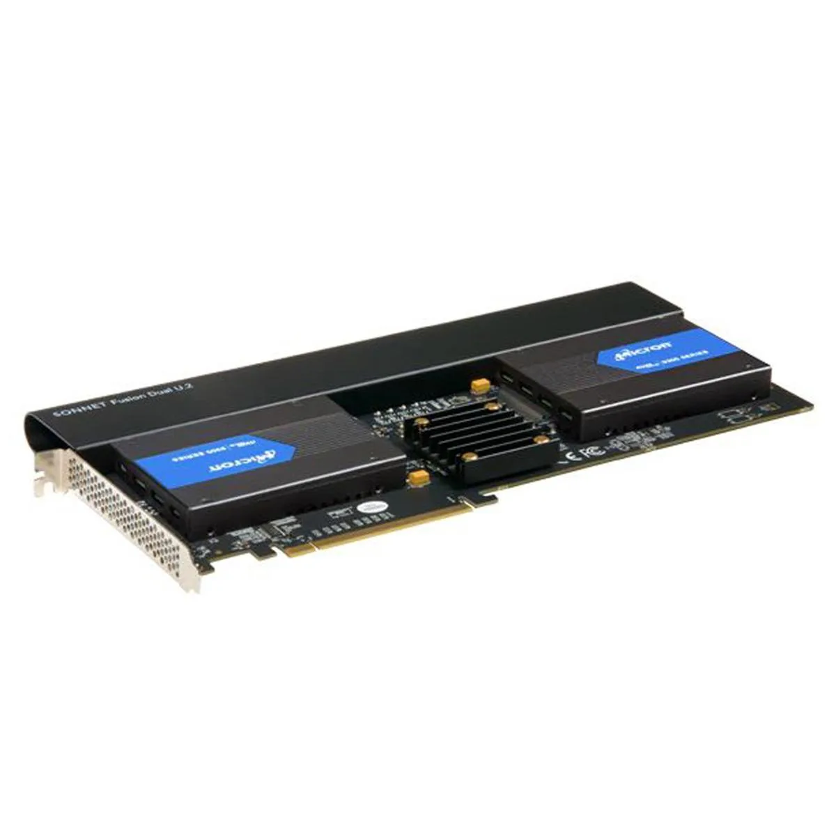 Sonnet Technologies Sonnet Technologies SSD M.2 2x4 PCIe Card #FUS-SSD-2X4-E3S expansion card — product photo