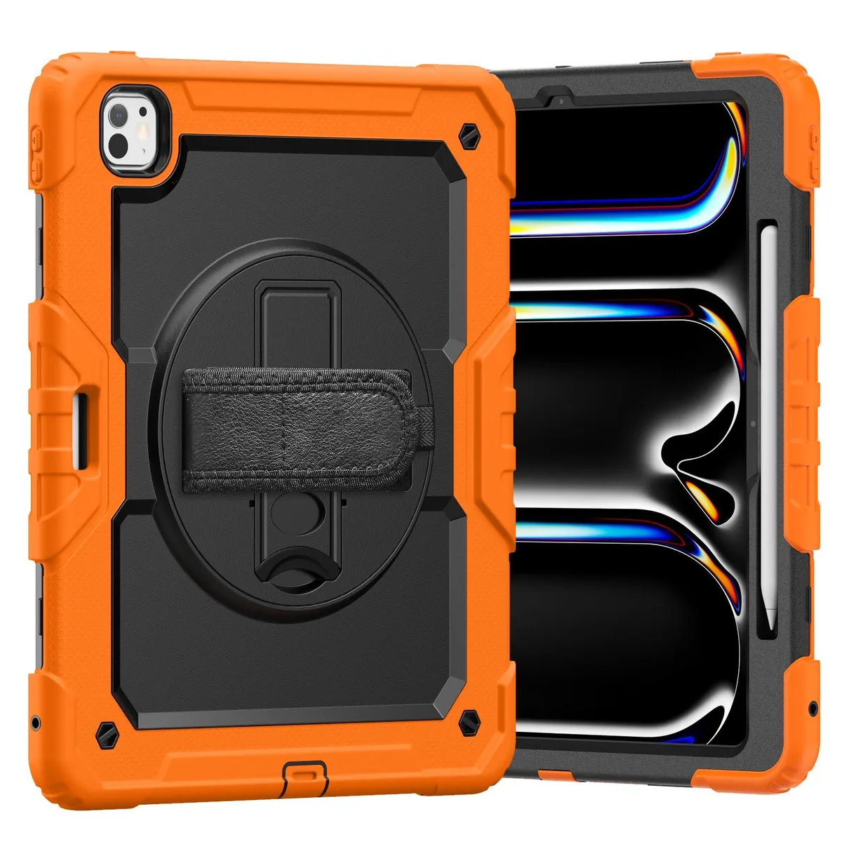 Timoom Timoom Heavy Duty Shockproof Case for iPad Pro 13 2024 M4 Orange — product photo
