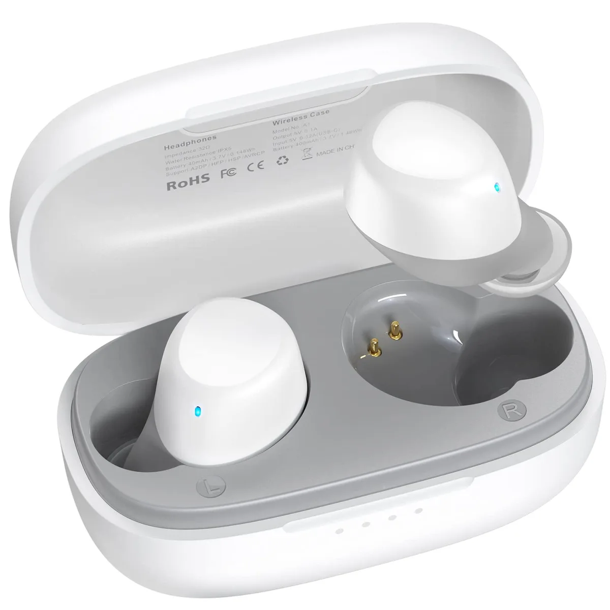 TOZO Store TOZO Store A1 Mini Wireless Earbuds White — product photo
