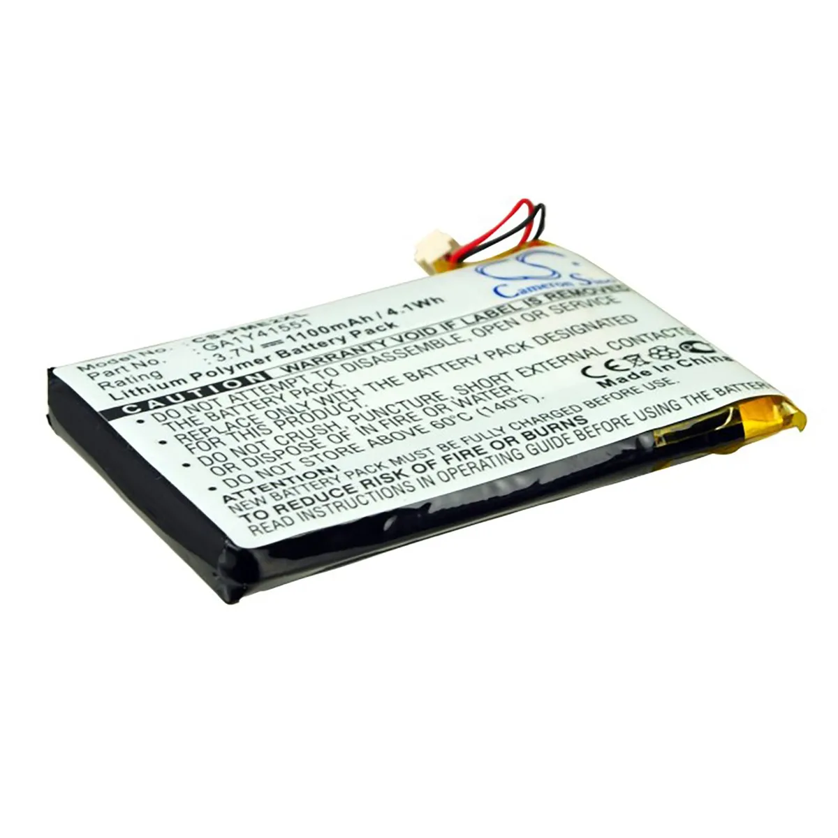 Cameron &amp; Co Cameron &amp; Co DS-CS-PME2XL 3.7V 1100mAh Li-Polymer battery — product photo