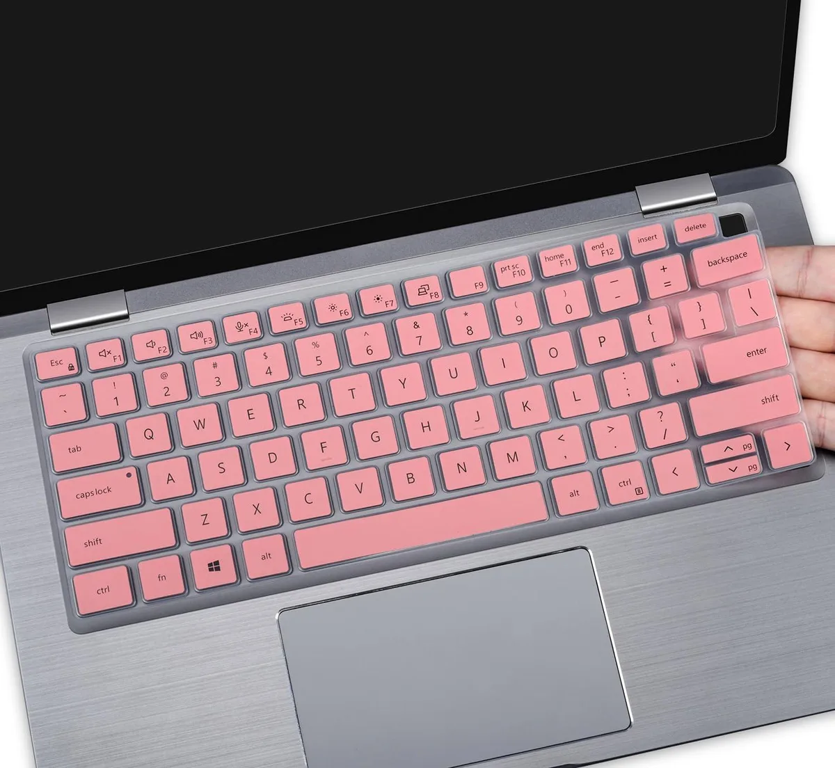 CaseBuy Keyboard Cover 14" Silicone Pink accessory — product photo