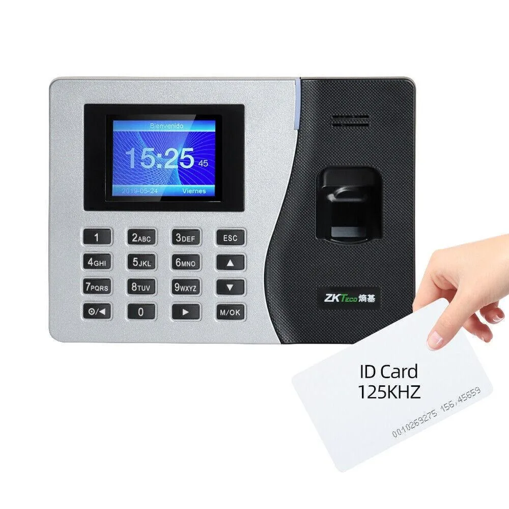 ZKTECO ZKTECO ST200+IC Fingerprint Time Attendance Access Control Terminal Office Equipment — product photo