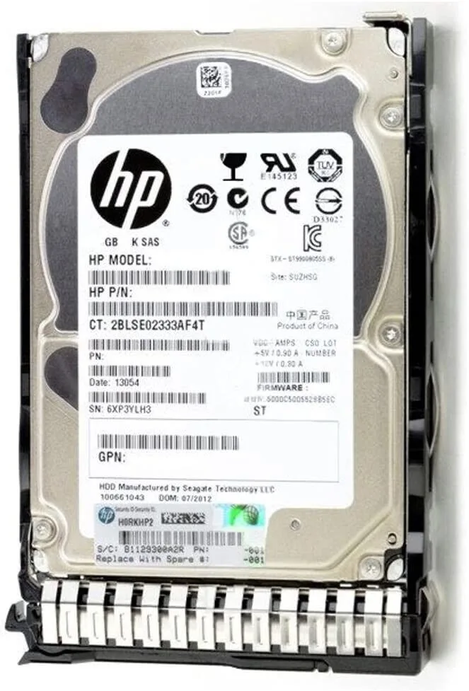 HPE HPE 781577-001 600 GB SAS 2.5 in HDD accessory — product photo