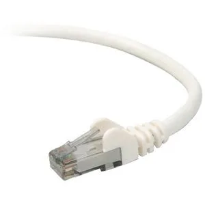 Belkin Belkin A3L980-09-WHT-S Cat 6 network ethernet cable 9 ft White — product photo