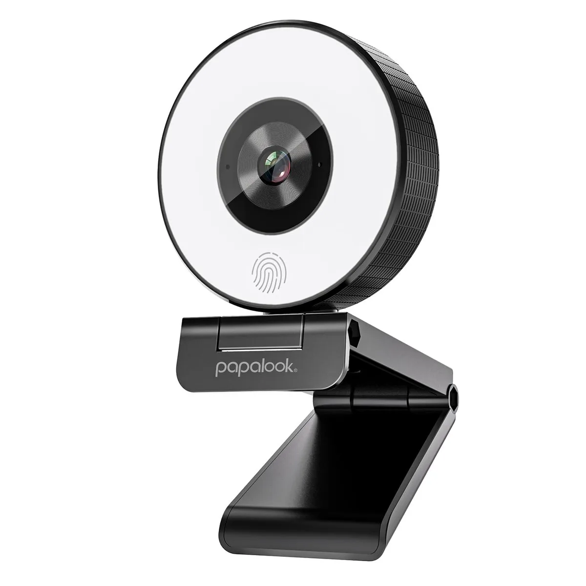 Papalook PA552 1080p Webcam with Ring Light and Privacy Cover — product photo