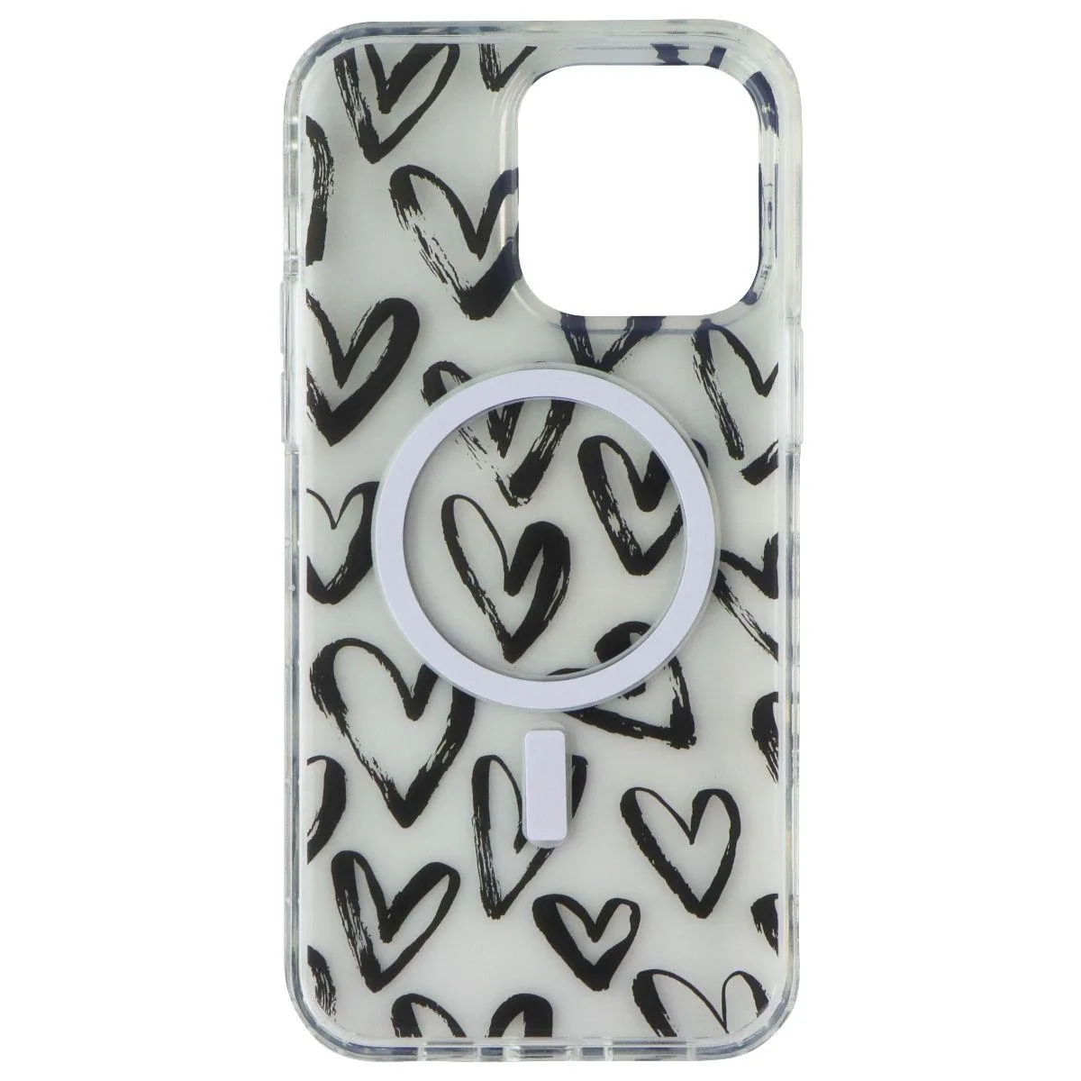 MYBAT PRO MYBAT PRO Mood Series Case for MagSafe iPhone 14 Pro Max Black Hearts — product photo