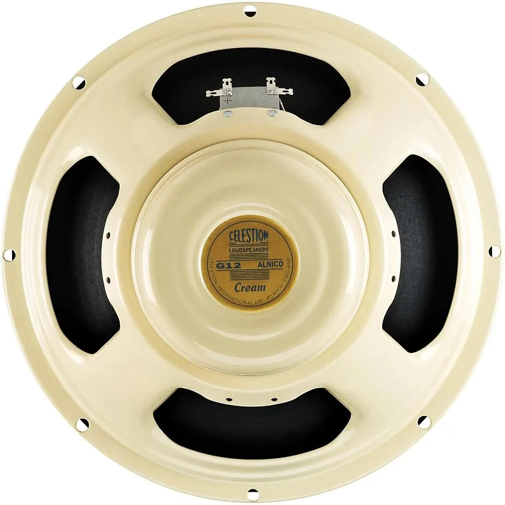 Celestion Electronic, Inc. Celestion Electronic, Inc. Cream 90W 12" Alnico Guitar Speaker 8 Ohm — product photo