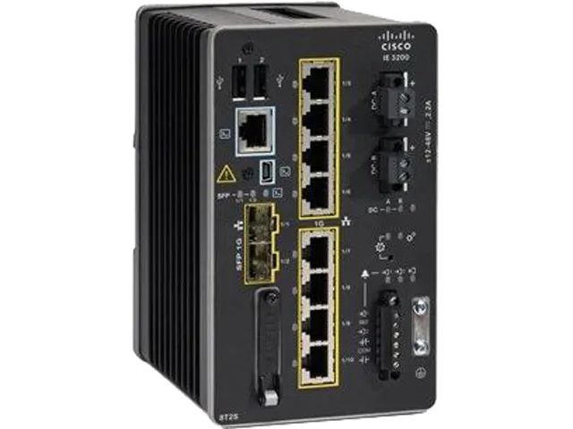 Cisco Systems, Inc. Cisco Systems, Inc. IE-3200-8T2S-E network switch 8 RJ45 2 SFP — product photo