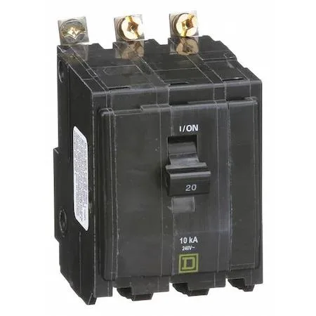 SQUARE D SQUARE D QOB320 Miniature Circuit Breaker 20A 3 Pole 120/240V AC — product photo