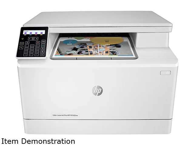 HP HP LaserJet MFP M182nw 7KW55A#BGJ colour laser printer — product photo
