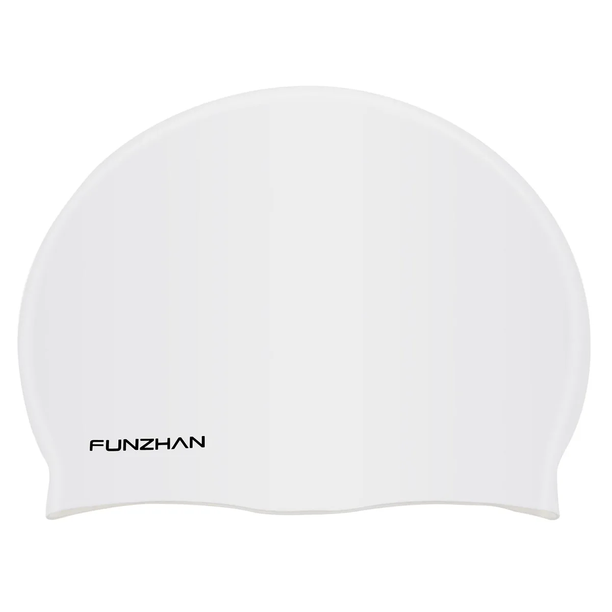  Funzhan Baits-500 Silicone Swim Cap White — product photo
